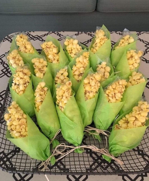 DIY popcorn corn