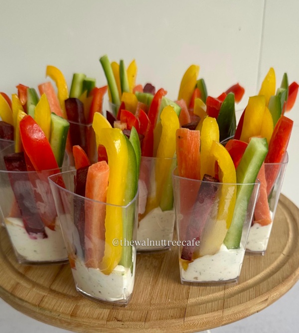 Farm Fresh Veggie Cups