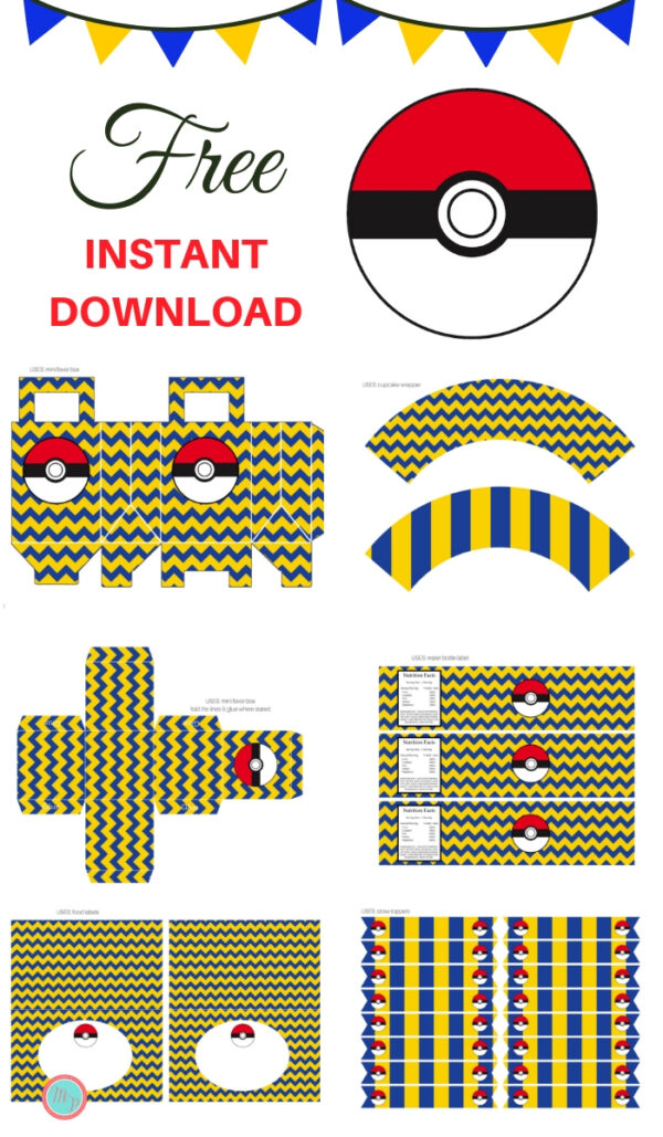 Free-Pokemon-Party-Instant-Download-Printable