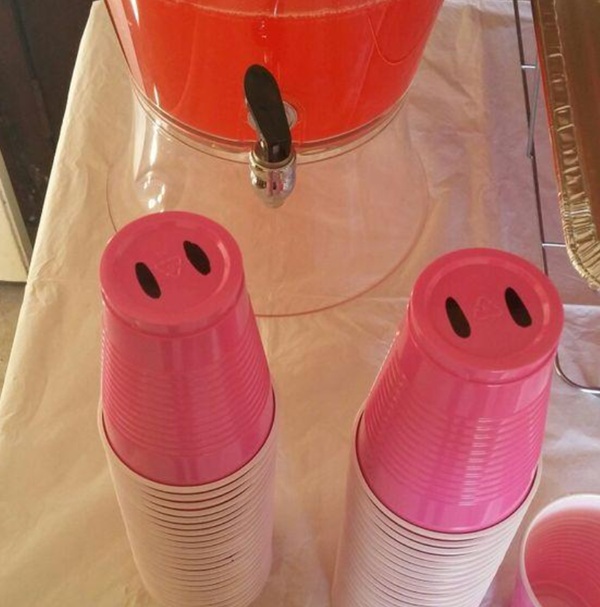 Piggy Pink Drinks