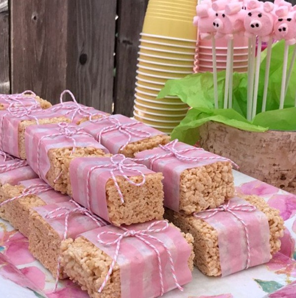 Rice Krispies for farm party