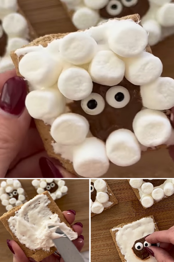 Sheep Grahams Cracker Snack